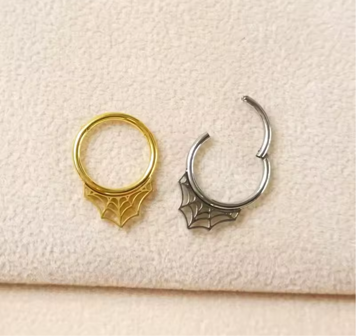 Spider web septum