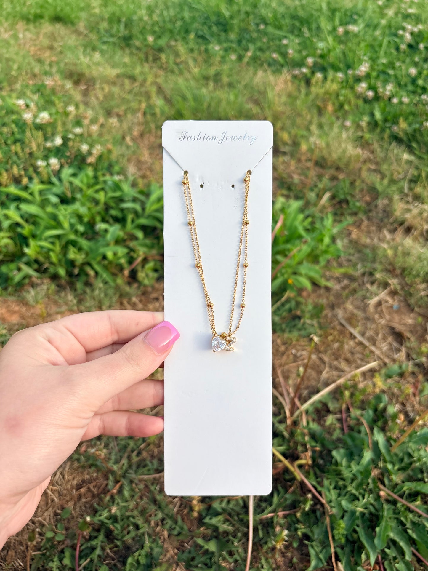 Initial Anklets