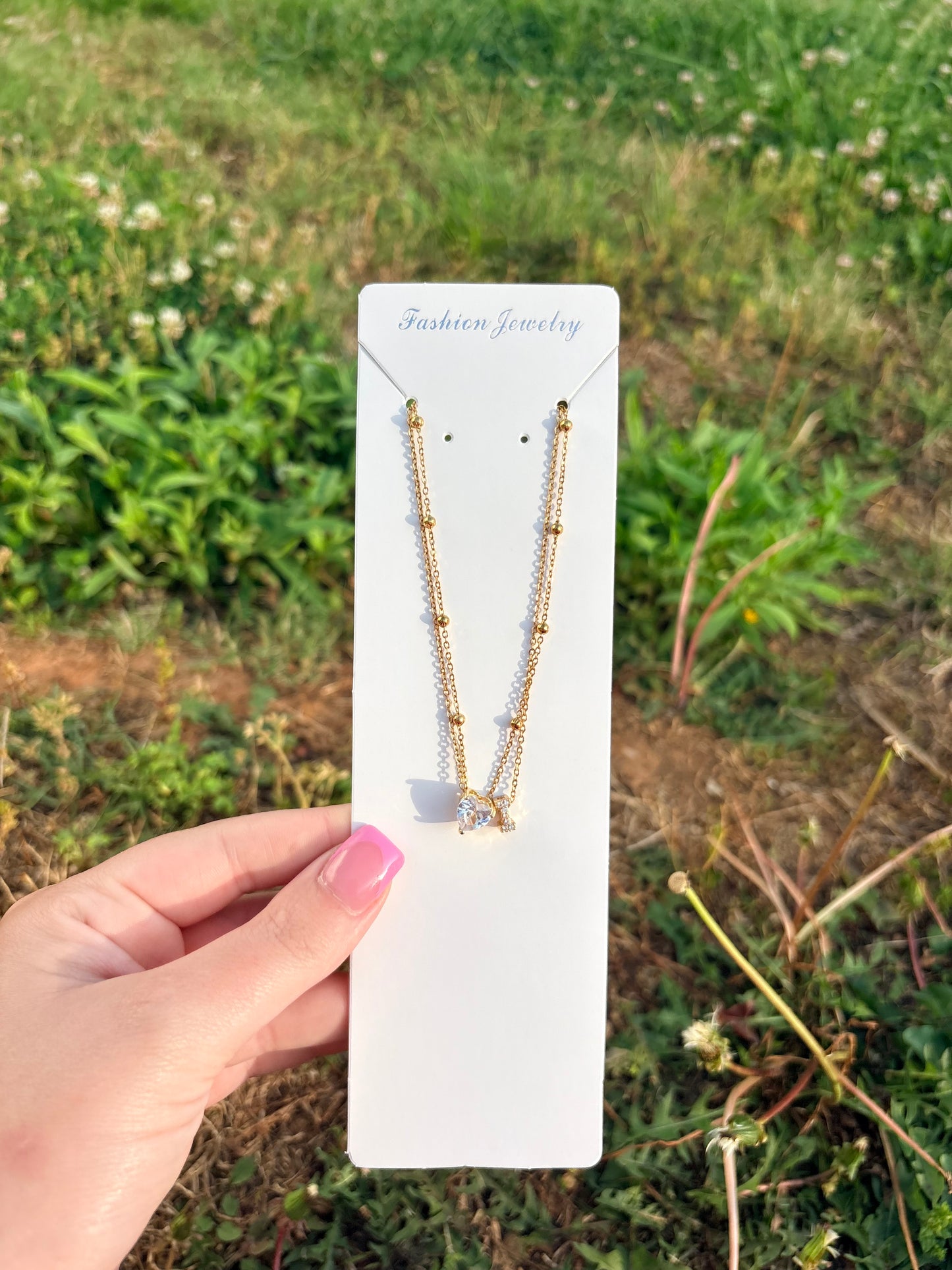 Initial Anklets