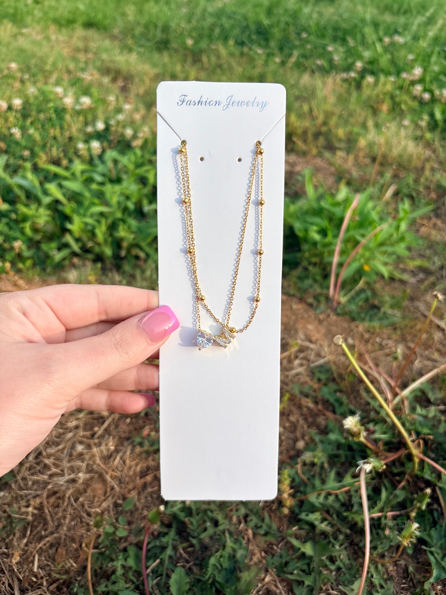 Initial Anklets