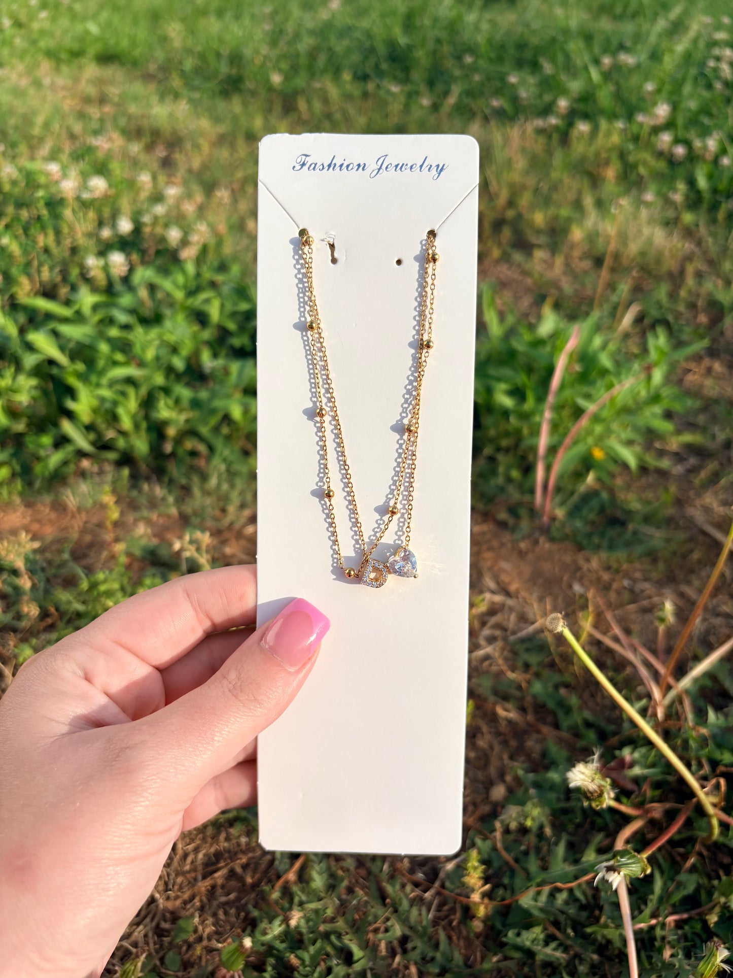 Initial Anklets