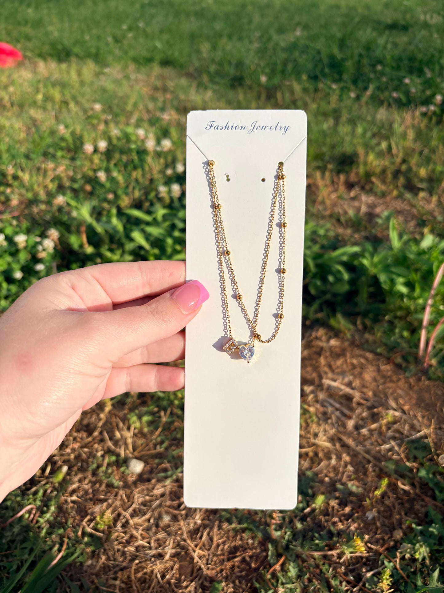 Initial Anklets