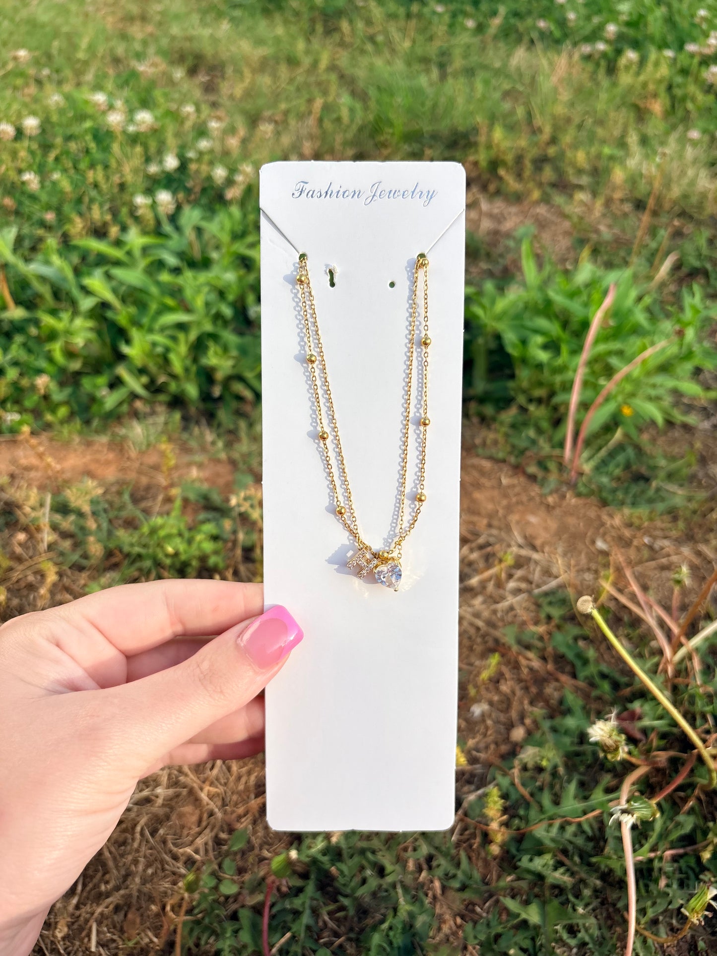 Initial Anklets