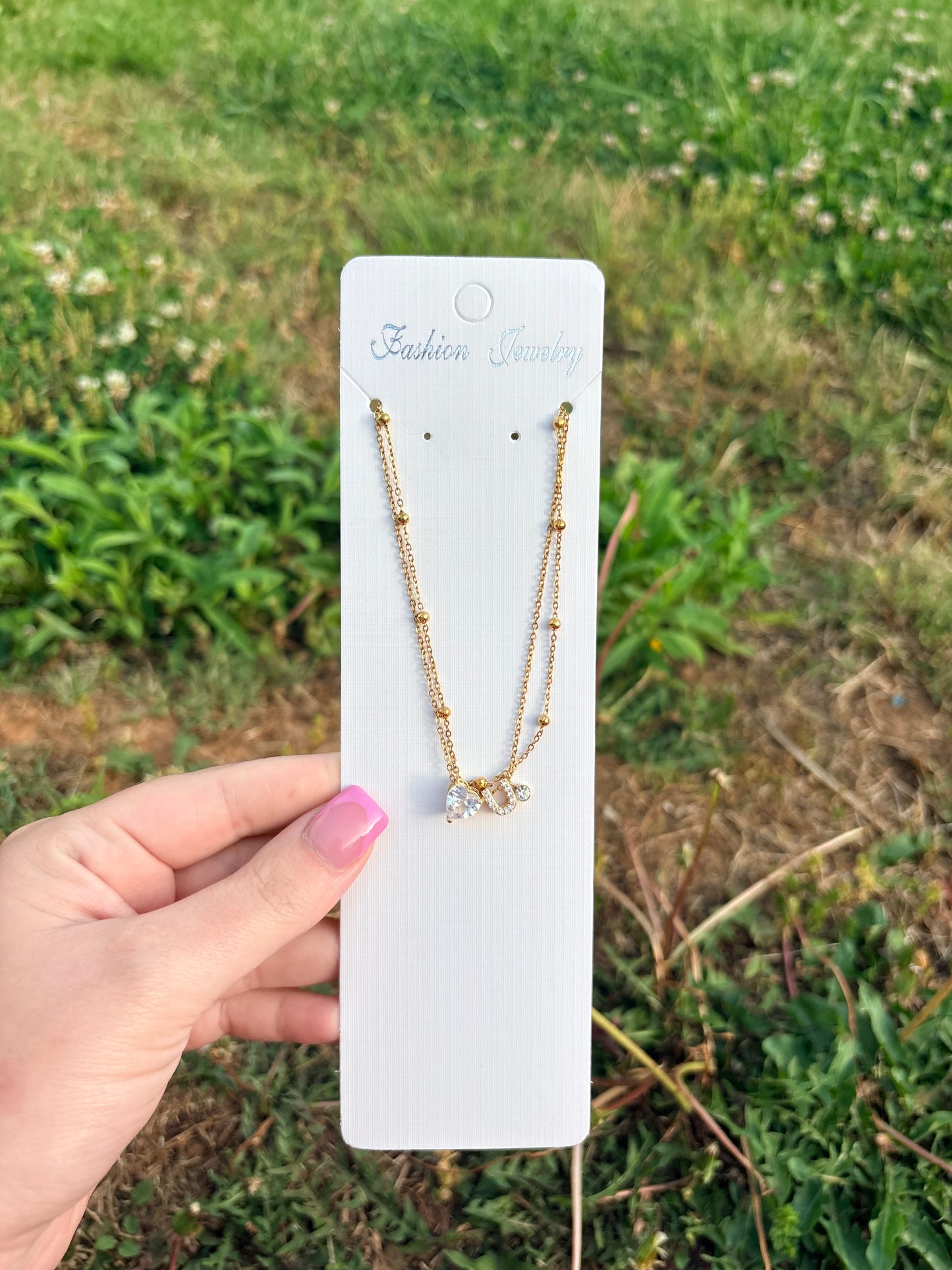 Initial Anklets