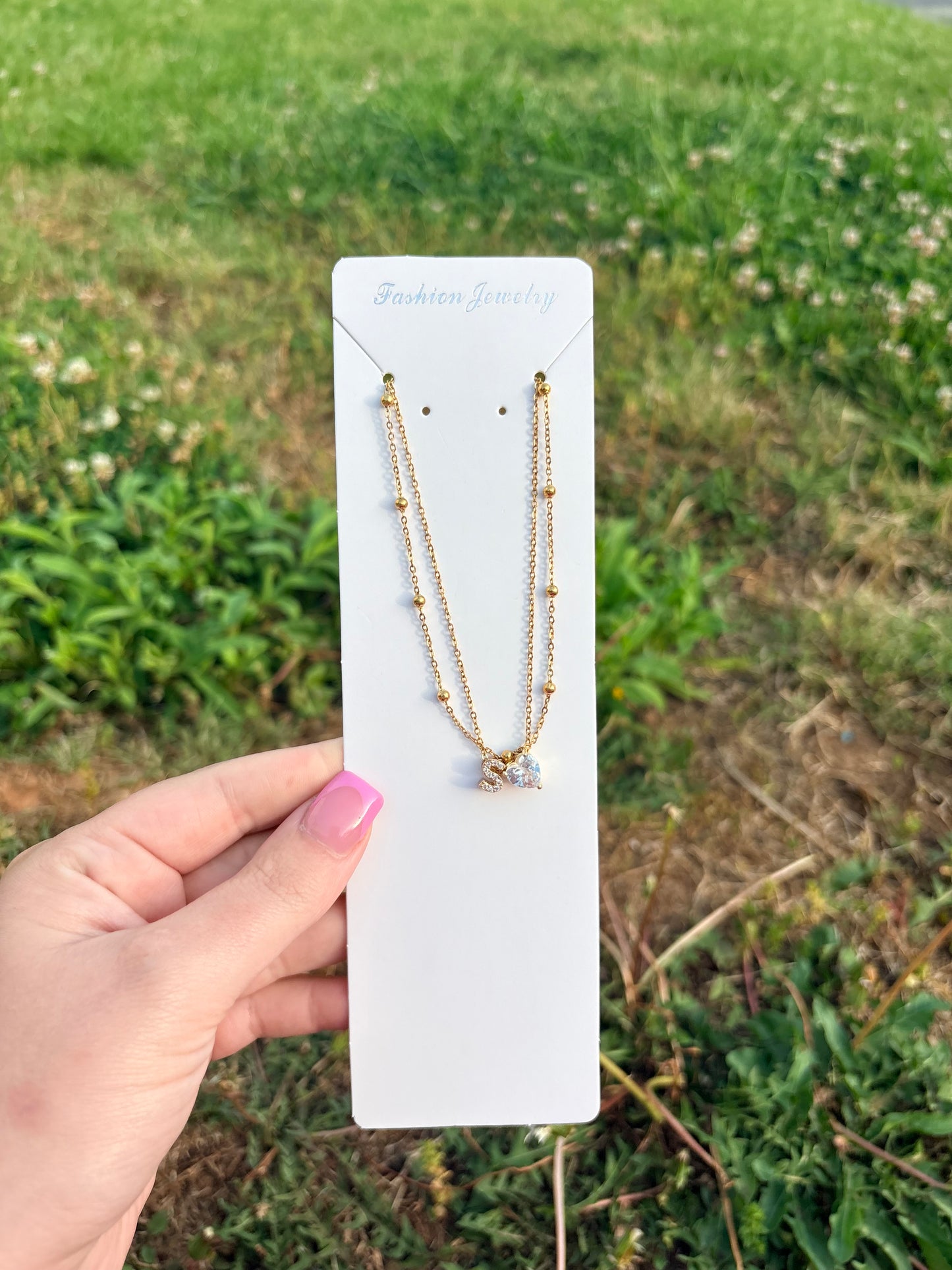 Initial Anklets