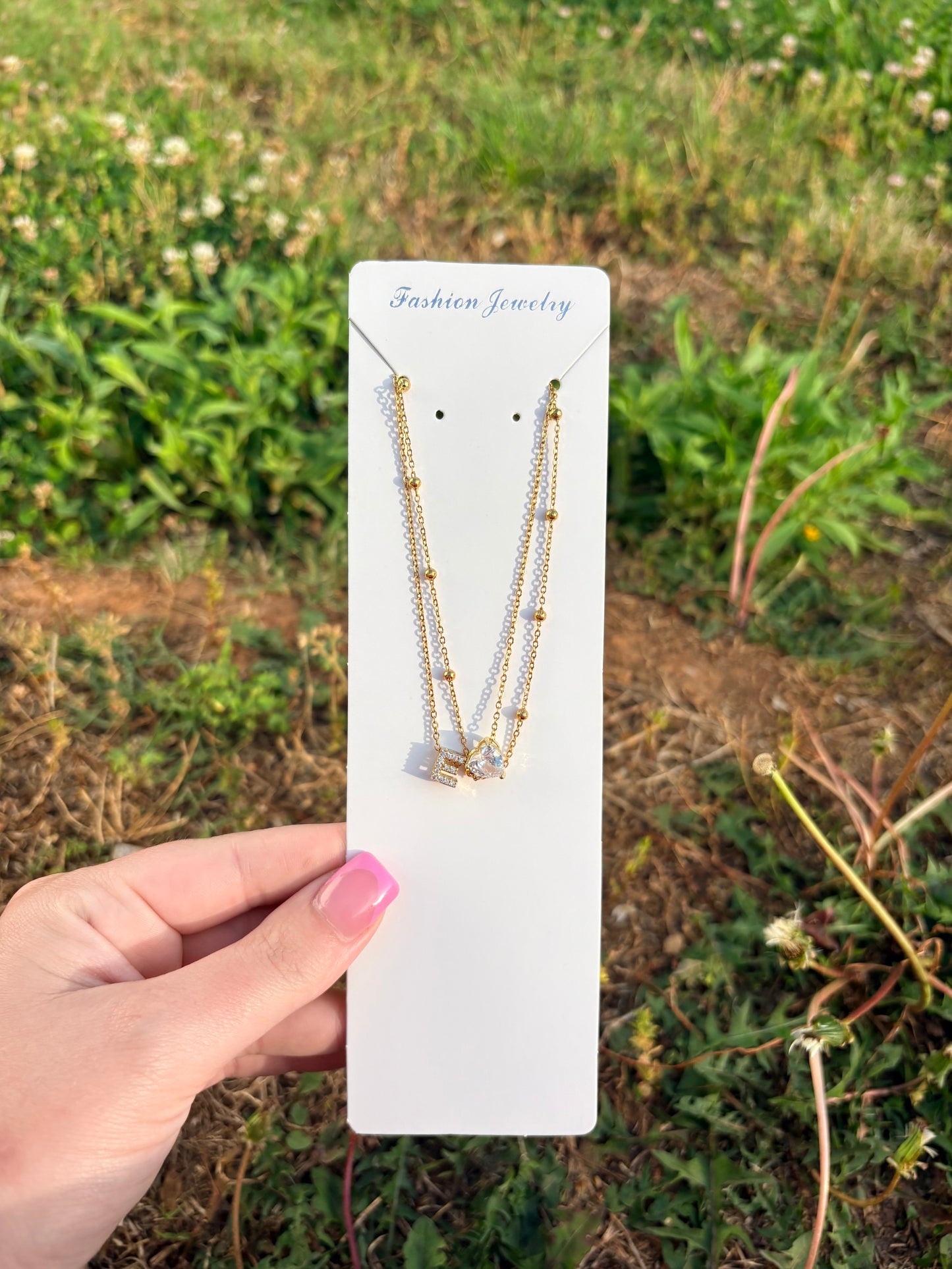 Initial Anklets