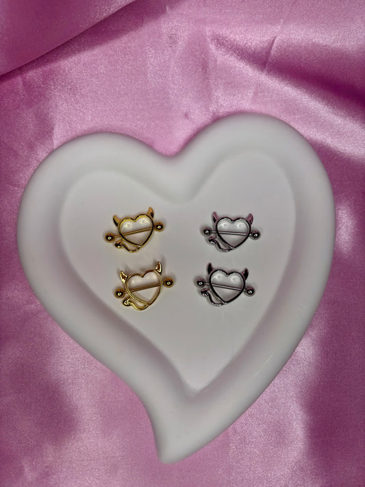 Mean girl nipple rings